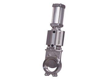Deflector Cone Knife gate valved