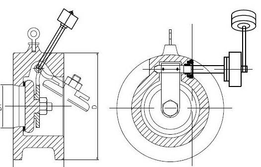 weight  check valve